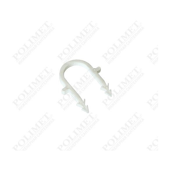 POLIMET Инженерная сантехника | Скоба-фиксатор (упак. 100шт.) 1/20