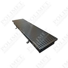 Конвектор внутрипольный Gekon Eco с решеткой UNA H08 L100 T23