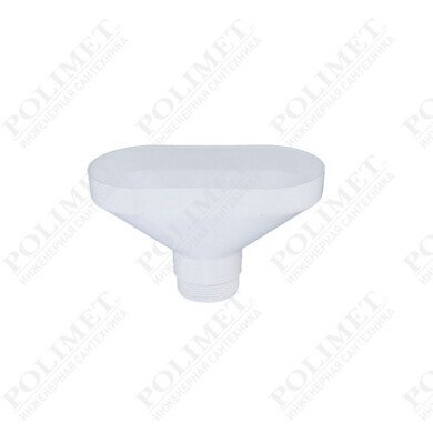 McAlpine Воронка приемная овальная (170 ммх85 мм), выход 1 1/2" нар.