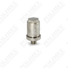 Компенсатор гидроударов Н 1/2" никелированный