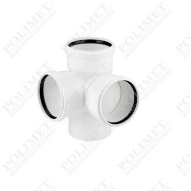 Крестовина двухплоскостная ПП D 110/110/110/*87° Комфорт   1/12