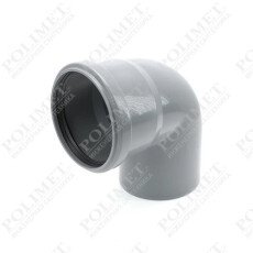 Отвод ПП для внутр. канализации НТВ 90 x 87°    20/240