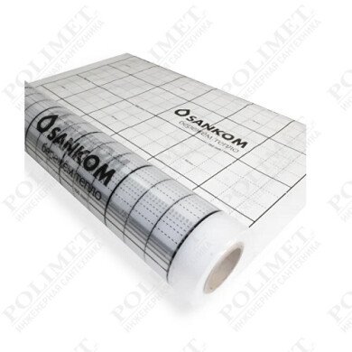 Пленка с разметкой 50х50 мм Размер: 1 х 100 м.п. (100 кв.м.) Sankom
