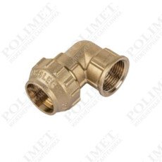 Угольник с внутренней резьбой для труб ПНД L25х3/4F