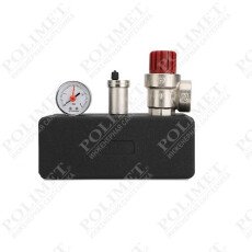 (VARMEGA) Группа безопасности котла, 1", 3 бар, сталь, до 200 кВт, с термоизоляцией
