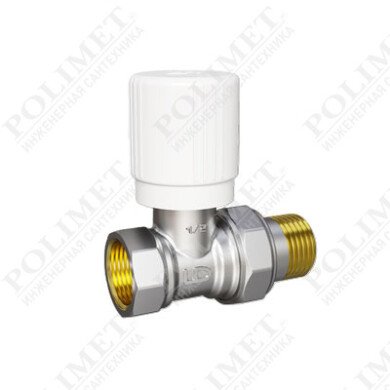 Клапан радиаторный регулировочный LD Pride 59.15.В-ГШ.Р Ду15 РУ10