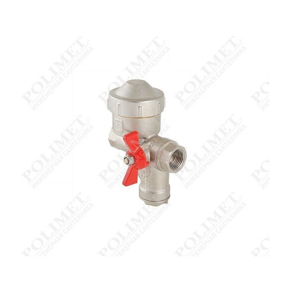 POLIMET Инженерная сантехника | КФРД-Кран шар. со встроенным фильтром и ...