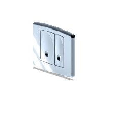 (WP1120) Клавиша для системы скрытой установки унитаза матов.хром.