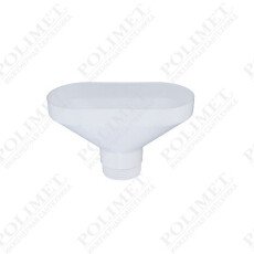 McAlpine Воронка приемная овальная (170 ммх85 мм), выход 1 1/2" нар.