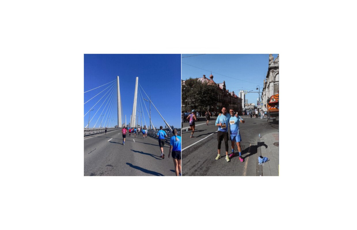 Команда polimet на galaxy vladivostok marathon!