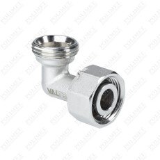 Фитинг резьбовой, угольник под евроконус 3/4"(EK вн.р.)х3/4"(EK нар.р.)