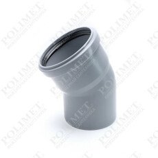 Отвод ПП для внутр. канализации НТВ 90 х 30°    20/480