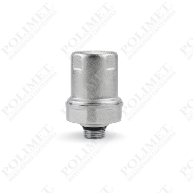 (VARMEGA) Компенсатор гидроудара НР 1/2" никелерованный