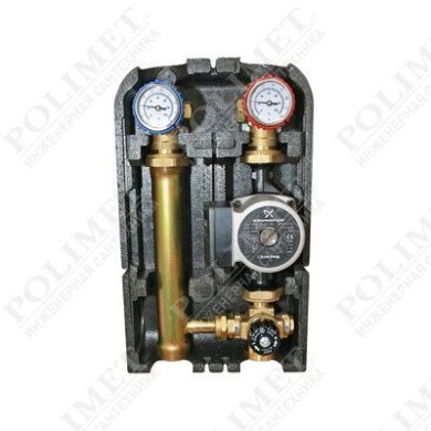 Насосная группа быстрого монтажа с термостатическим смесительным клапаном