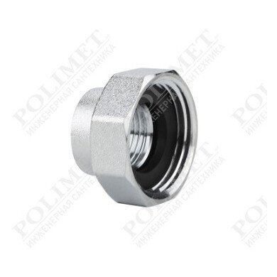 (VARMEGA) Переходник, ВР-ВР, хром. 3/4" х 1/2"