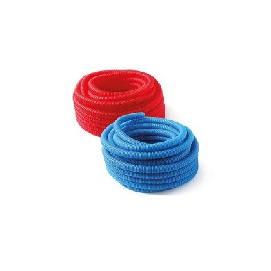 Труба защитная гофрированная для труб 25 мм (красная) Dн 35 мм, бухта 30м