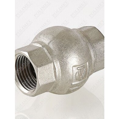 Клапан обратный 1/2" (латунный золотник)   13/208