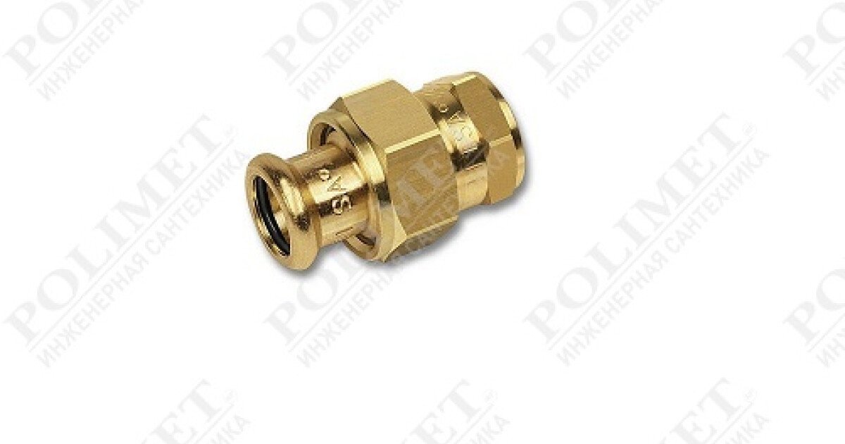 POLIMET Инженерная сантехника | Сгон, бронза ВПр-ВР 22х1\" для медных ...