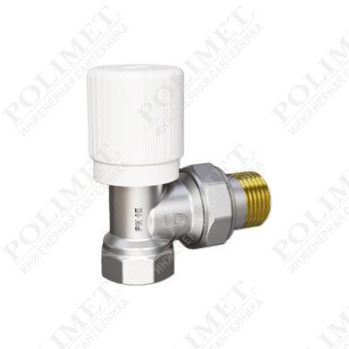 Клапан радиаторный регулировочный LD Pride 59.15.В-ГШ.Р Ду15 РУ10