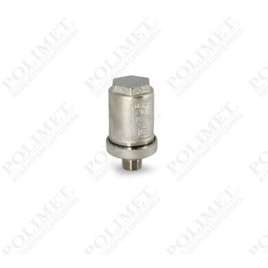 Компенсатор гидроударов Н 1/2" никелированный