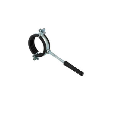 Кронштейн стальной с резиновым уплотнением 2" (60-64мм)   1/80